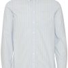 Casual Friday Hemden | Hemd Cfanton Ls Bd Striped Oxford Shirt Chambray Blue