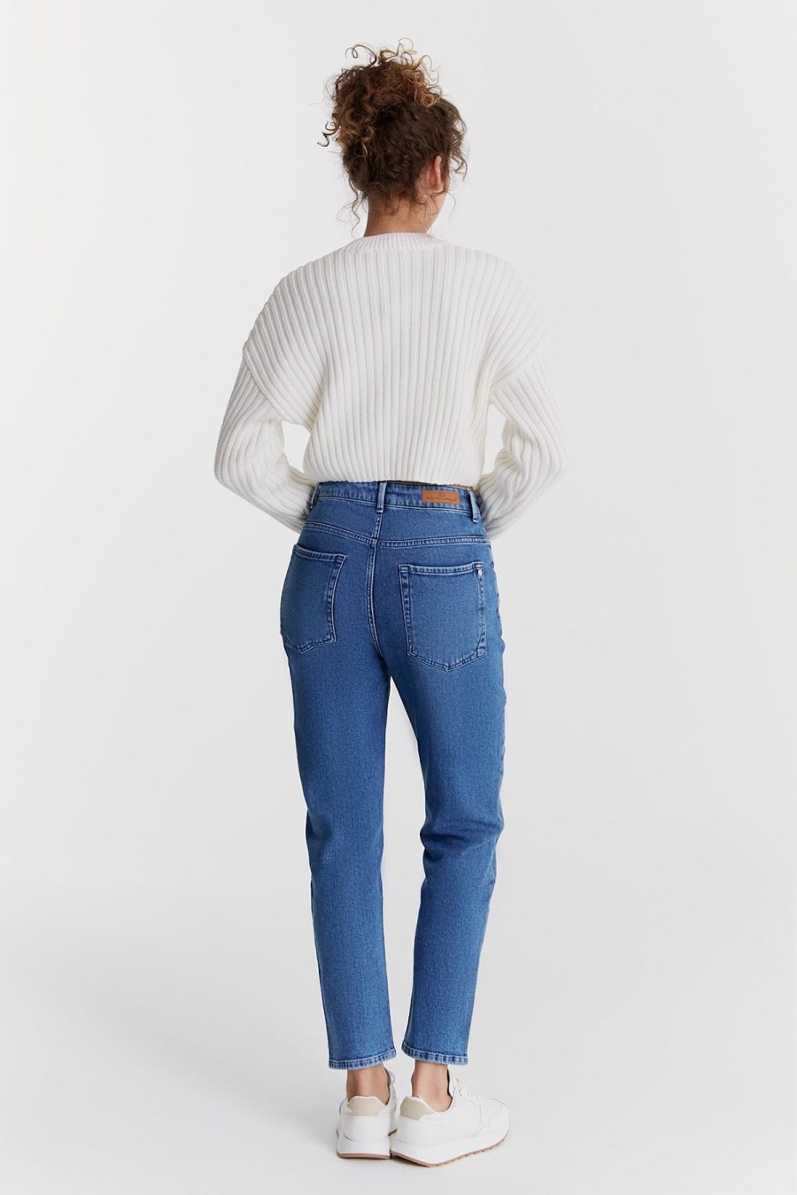 C.O.J - Cup of Joe Denim Jeans | Boyfriend Jeans Victoria - Medium Blue