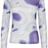 The Jogg Concept Tops & T-Shirts | Longsleeve Jcrada Marble Ls Tshirt- Royal Purple Mix Multicolor