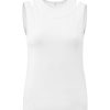 YAYA Tops & T-Shirts | Weises Top Mit Layering-Effekt Bright White