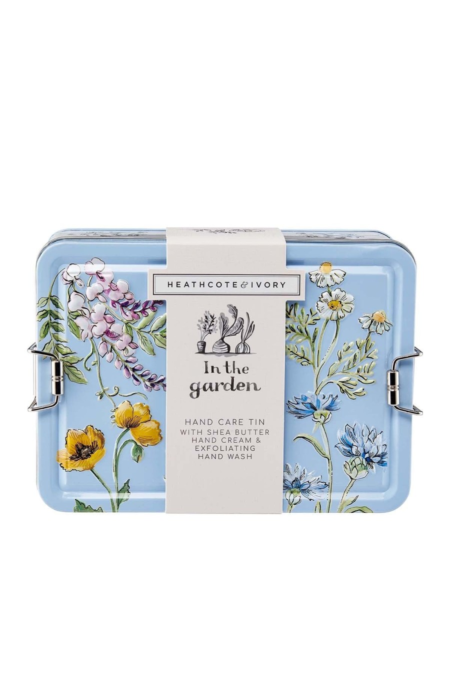 Heathcote & Ivory Handcremes | Handpflege In The Garden - Hand Care Tin 100 Ml Hand Cream & 50 Ml Hand Wash