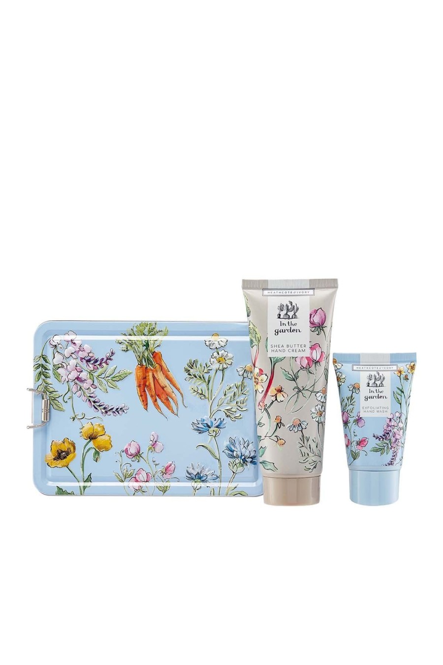 Heathcote & Ivory Handcremes | Handpflege In The Garden - Hand Care Tin 100 Ml Hand Cream & 50 Ml Hand Wash