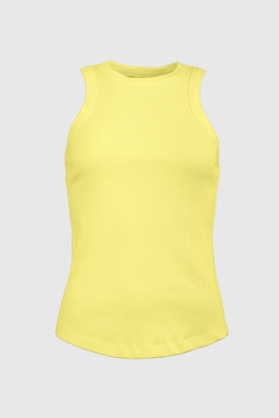 With Black Tops & T-Shirts | Tank Top Wblrita Ripped Yellow Iris Gelb