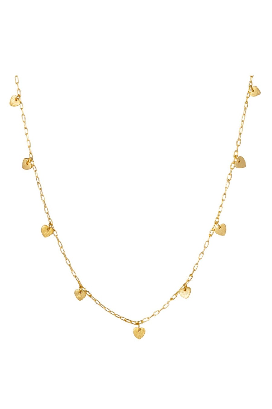 LULU Copenhagen Schmuck & Uhren | Kette Love U Necklace - Gold Plated Gold