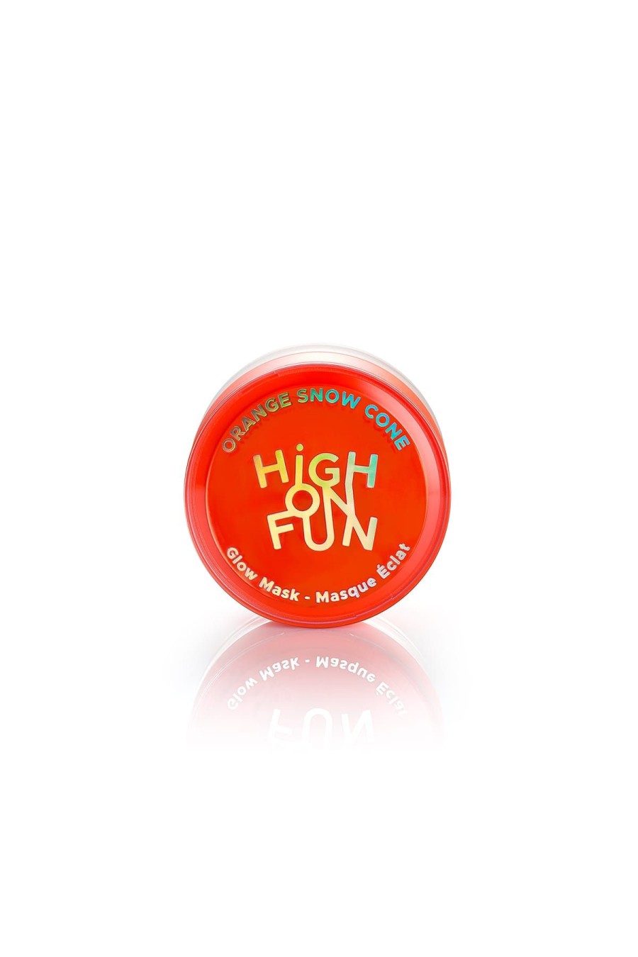 High on Fun Skincare | Vitamin C Glow Mask Orange Snow Cone Visage / Face