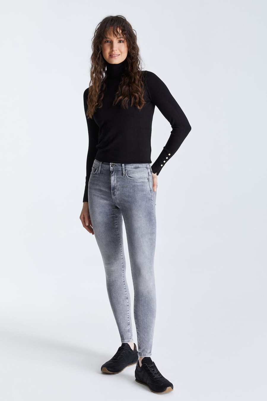 C.O.J - Cup of Joe Denim Jeans | Skinny Jeans Sophia - Grey Vt Grau