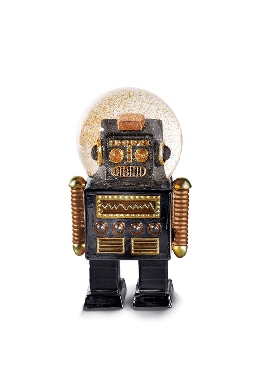 DonWholesale Wohnaccessoires | Wohnaccessoires Summerglobe The Robot | Black