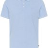 Matinique T-Shirts | T-Shirt Polo Mapoleo Melange Blissful Blue Melange Blau