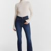 C.O.J - Cup of Joe Denim Jeans | Ultra High Waist Flare Jeans Matilda - Deep Blue