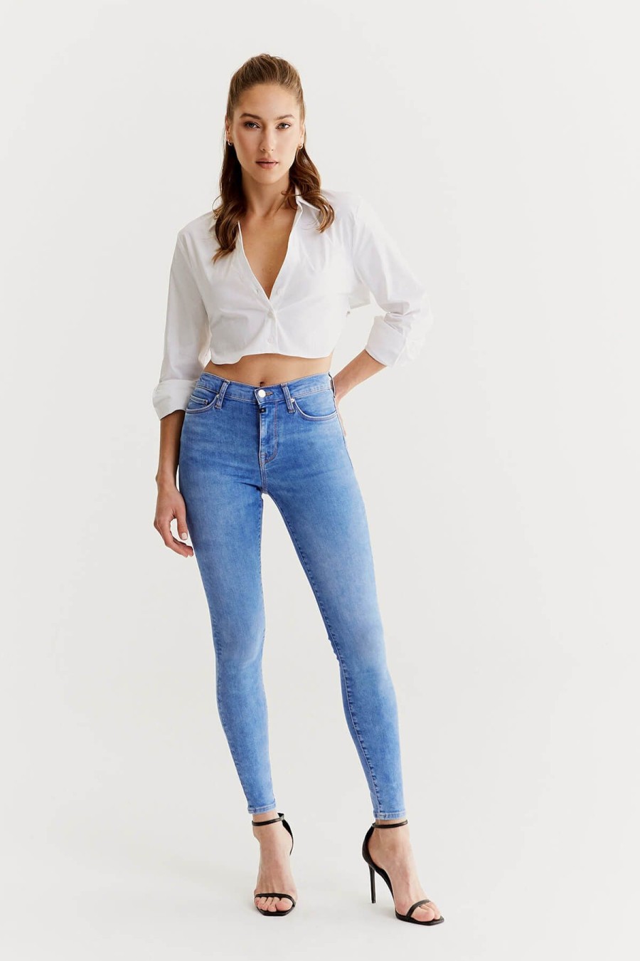 C.O.J - Cup of Joe Denim Jeans | Skinny Jeans Sophia - Azure Blue