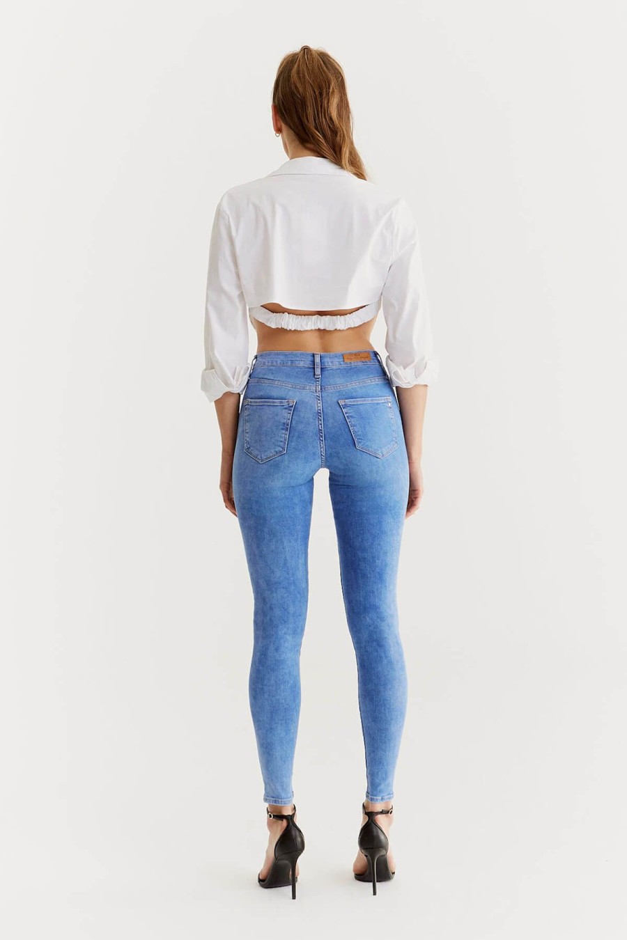 C.O.J - Cup of Joe Denim Jeans | Skinny Jeans Sophia - Azure Blue