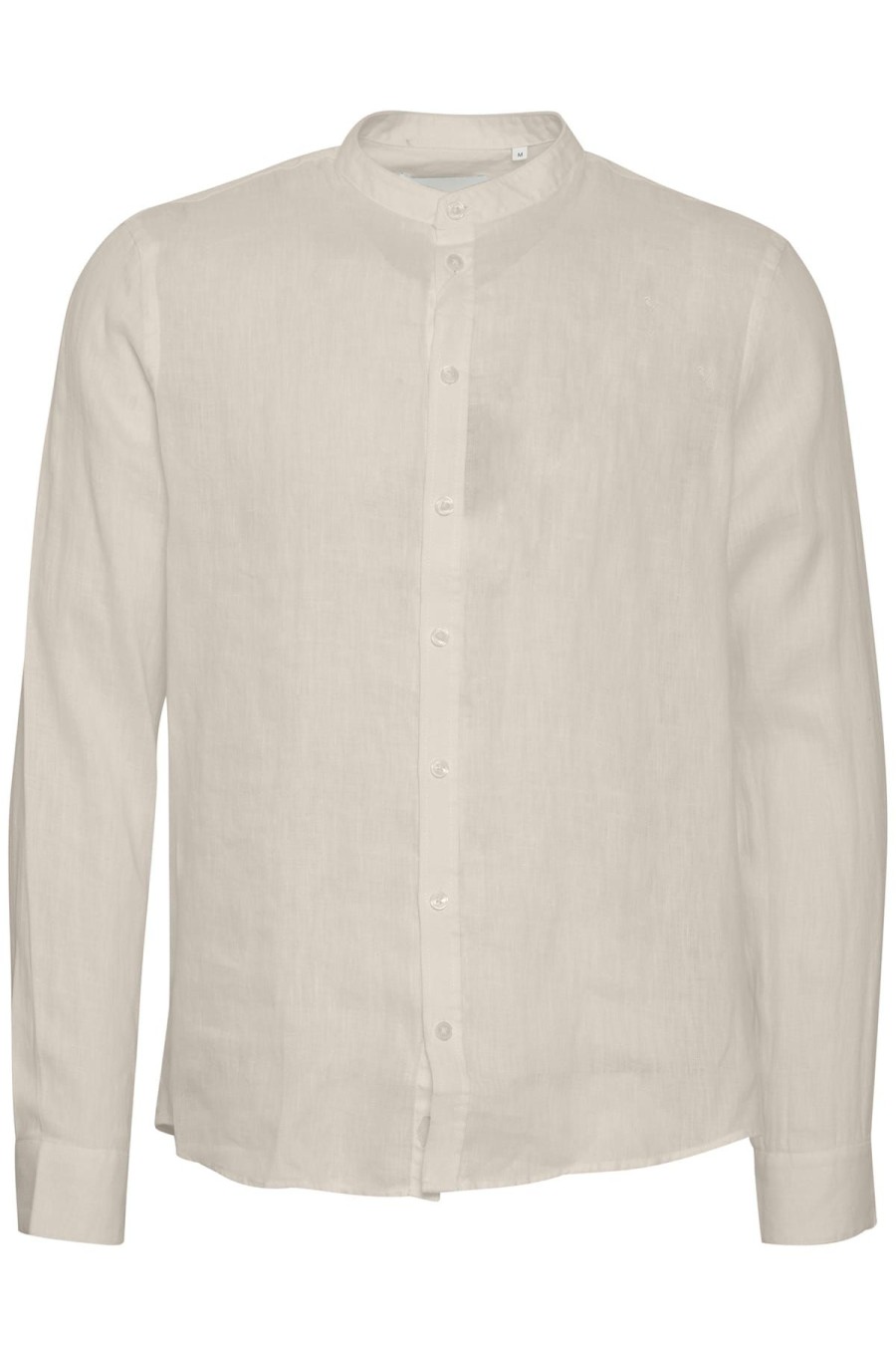 Casual Friday Hemden | Hemd Anton Ls Cc Linen Shirt Chateau Gray Beige