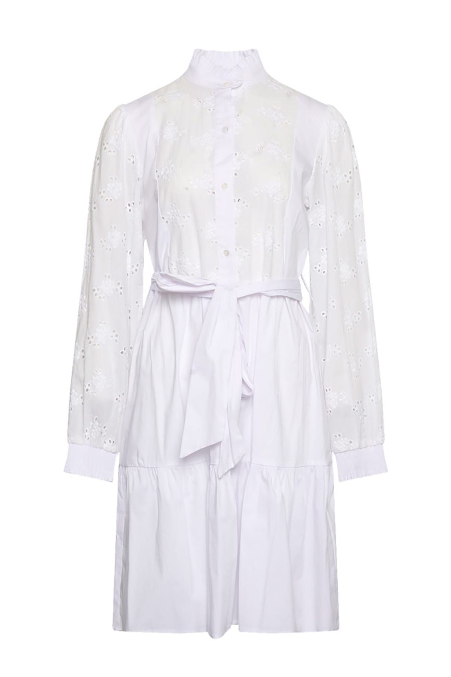 Noella Kleider & Jumpsuits | Kleid Rina Shirt Dress White Weiss