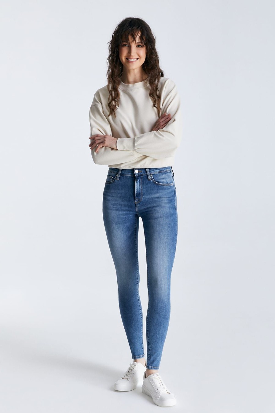 C.O.J - Cup of Joe Denim Jeans | Skinny Jeans Sophia - Blue Vt Blau