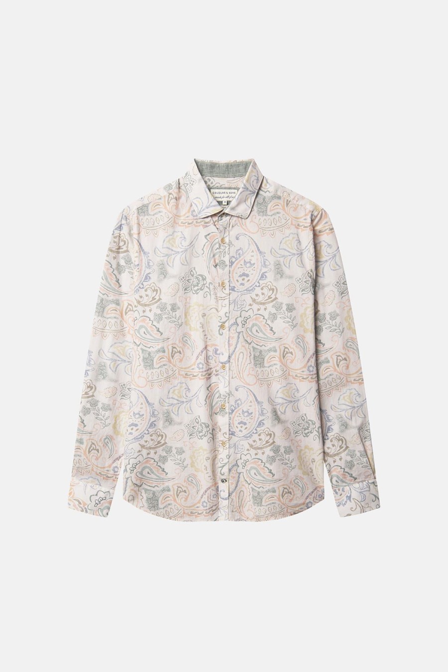 Colours&Sons Hemden | Hemd Shirt-Desert Paisley Multicolor