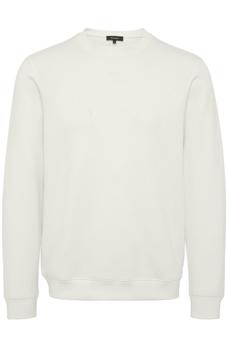 Matinique Sweatshirts & Pullover | Pullover Maharry Crew Off White Weiss