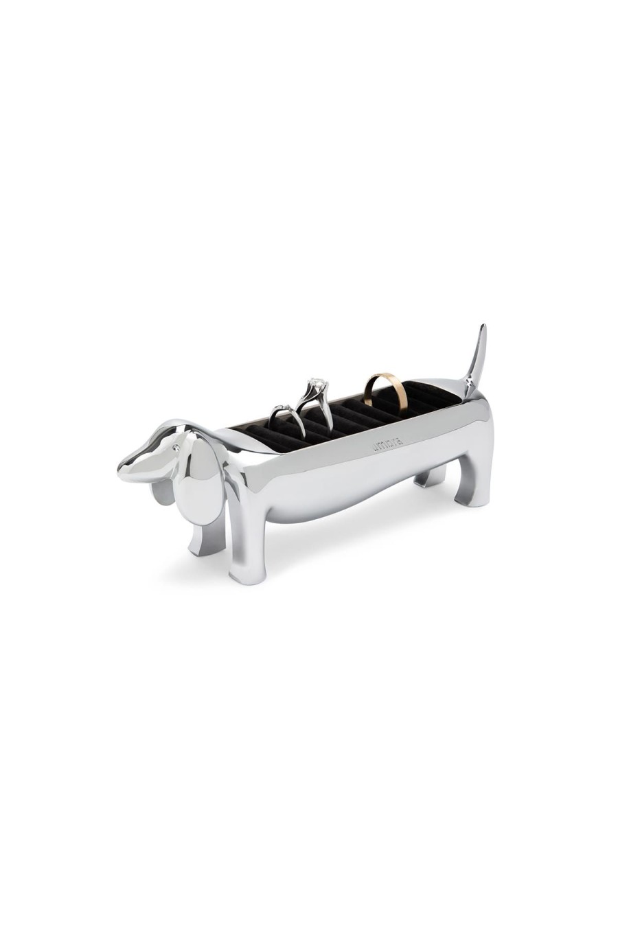 Umbra Wohnaccessoires | Ringhalter "Dachsie" Chrom Silber